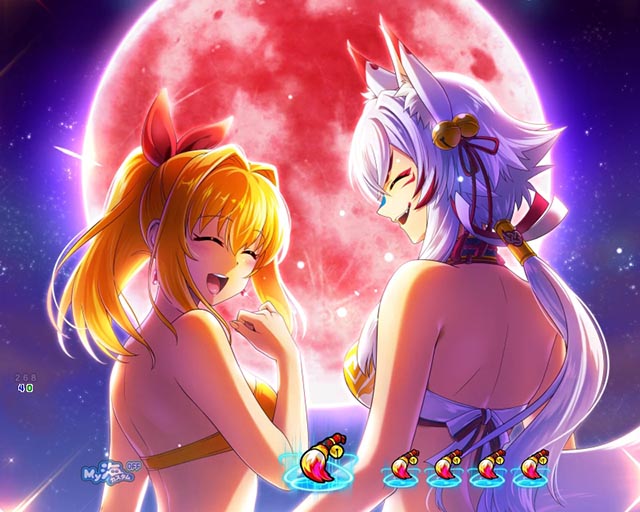 ぱちんこ・海物語 極JAPAN・火鈴モード中リーチ