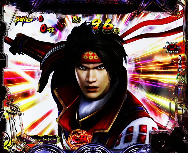 ぱちんこ・戦国無双・［戦国RUSH］主要演出