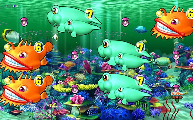 ぱちんこ・海物語3R3・内部確変示唆