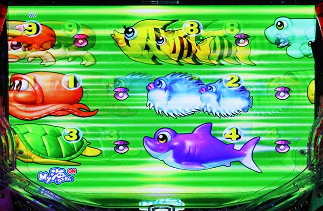 ぱちんこ・海物語3R3・昇格演出