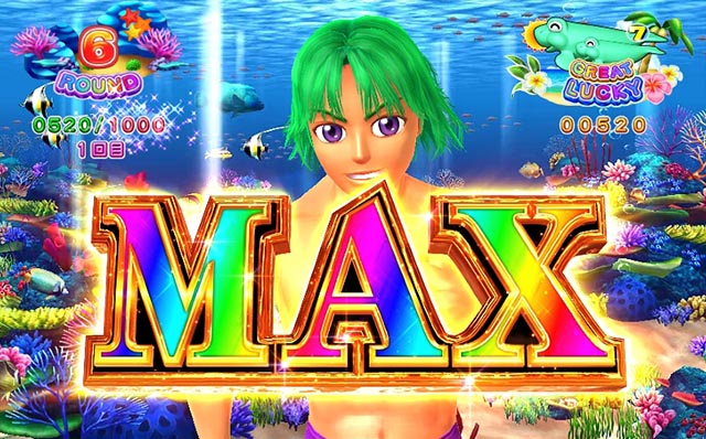 ぱちんこ・海物語3R3・昇格演出