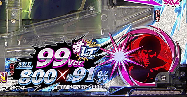 ぱちんこ・新必殺仕置人S・リーチ前予告