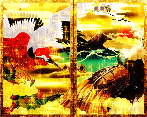 真花の慶次2リーチ前&後予告(モード共通)・期待度