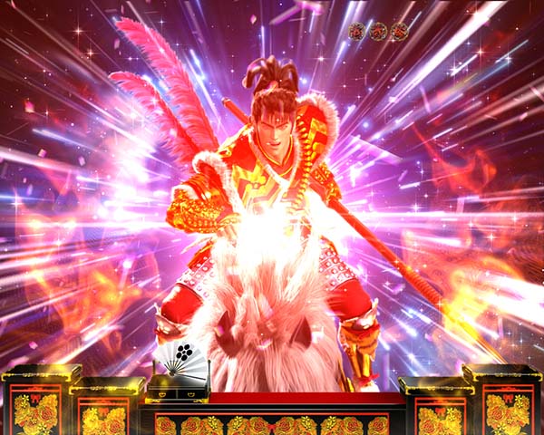 真花の慶次2リーチ前&後予告(加賀・京都モード)・期待度