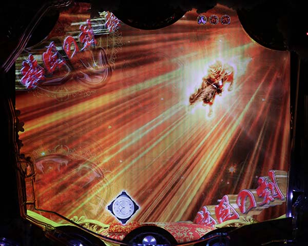 真花の慶次2リーチ前&後予告(小田原・松風モード)・期待度