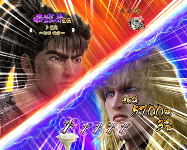 真花の慶次2西班牙RUSH中予告・期待度