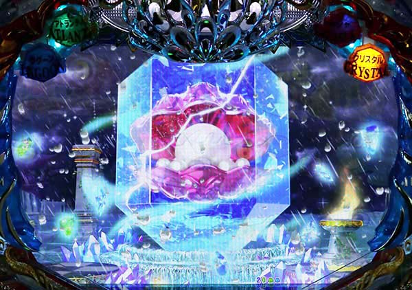 大海物語4スペシャルクリスタルステージ専用予告・天候予告