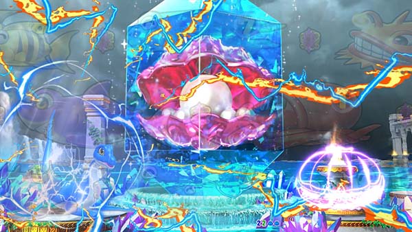 大海物語4スペシャルクリスタルステージ専用予告・ネッシィ予告