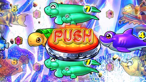 大海物語4スペシャルクリスタルステージリーチ・いかずちリーチ