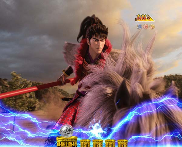 花の慶次X雲のかなたに99猛RUSH中リーチ・期待度