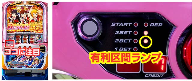 ビスティ機種_6号機_有利区間ランプ判別 - パチンコ・パチスロ機種攻略