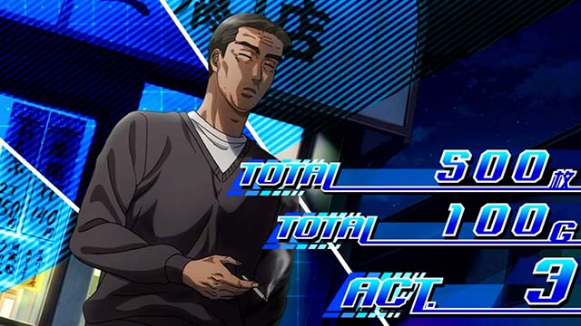 頭文字Dスマスロの終了画面のついて徹底網羅！終了画面・サミー