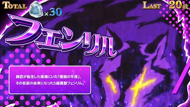 パチスロ転生したら剣でしたスマスロフランボーナス中のキャラ紹介