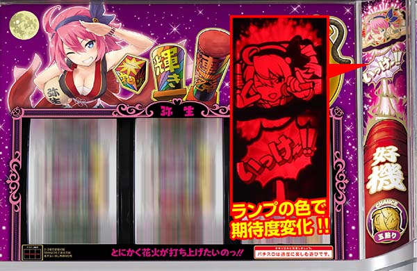 アナザーハナビ弥生ちゃん（パチスロ）設定判別・天井・ゾーン・解析