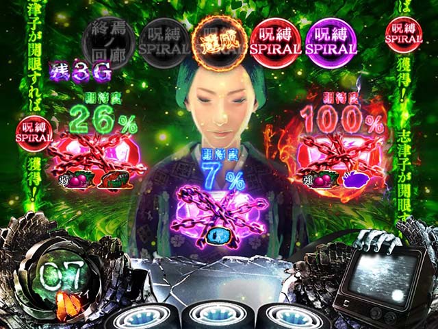 Sリング 恐襲ノ連鎖（リング恐襲）パチスロ｜設定判別・天井・ゾーン