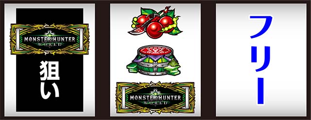 パチスロモンスターハンター：ワールドTM黄金狩猟（パチスロ）設定判別