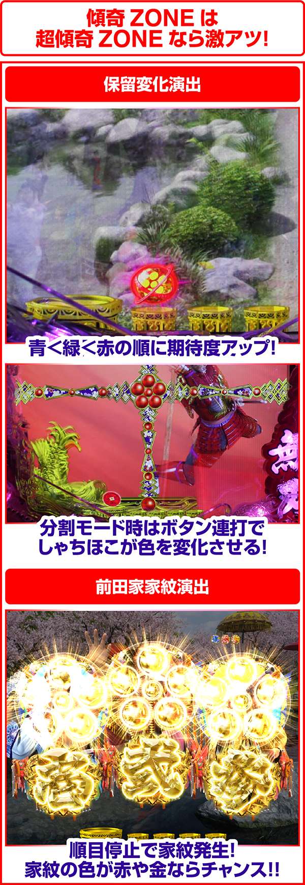 CR花の慶次X～雲のかなたに～（パチンコ）スペック・保留・ボーダー