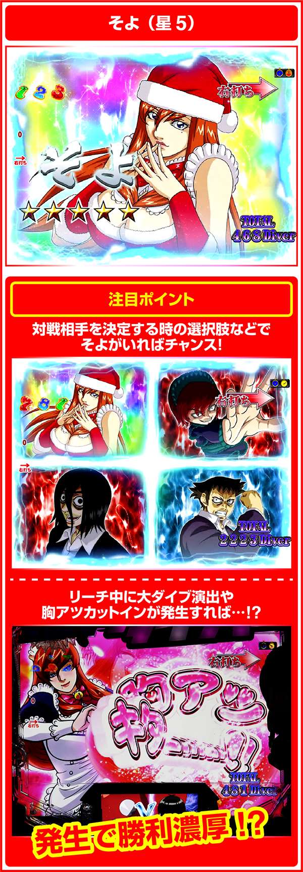 CRハチワンダイバー（パチンコ）スペック・保留・ボーダー・期待値・攻略