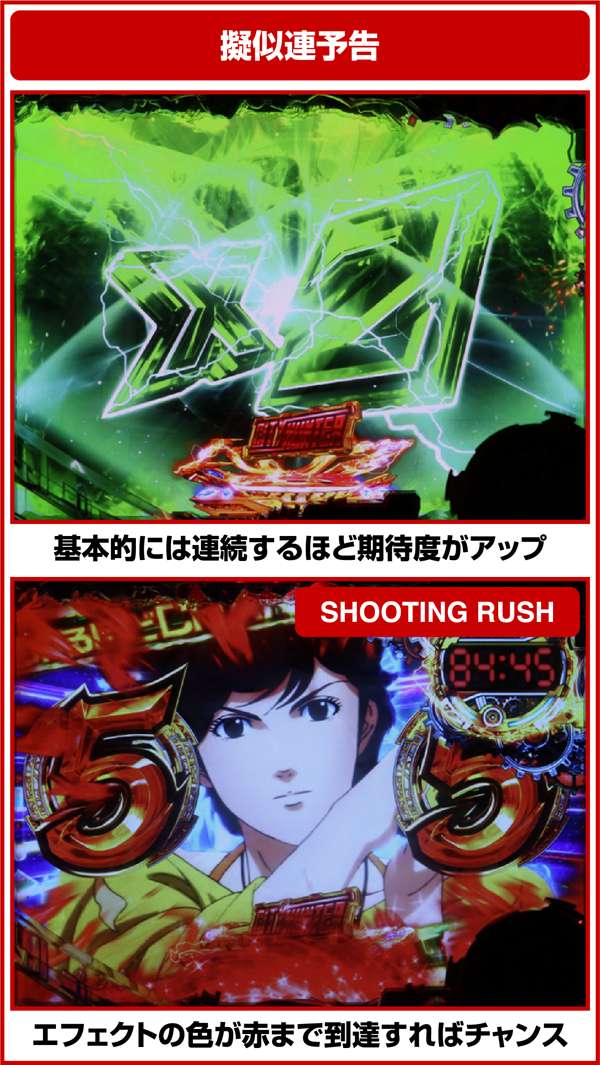 CRシティーハンター～XYZ 心の叫び～（パチンコ）スペック・保留