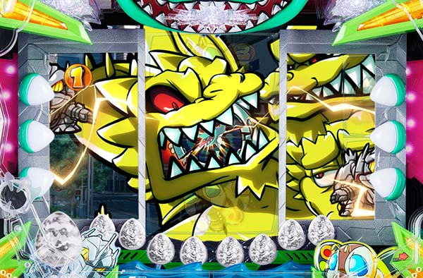 Pぶいぶい!ゴジラ かいじゅう大集合!!（パチンコ）スペック・保留