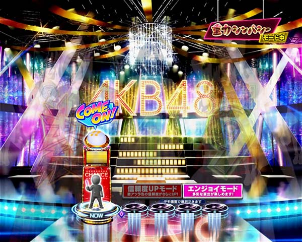 ぱちんこ AKB48 ワン・ツー・スリー!! フェスティバル｜スペック・保留