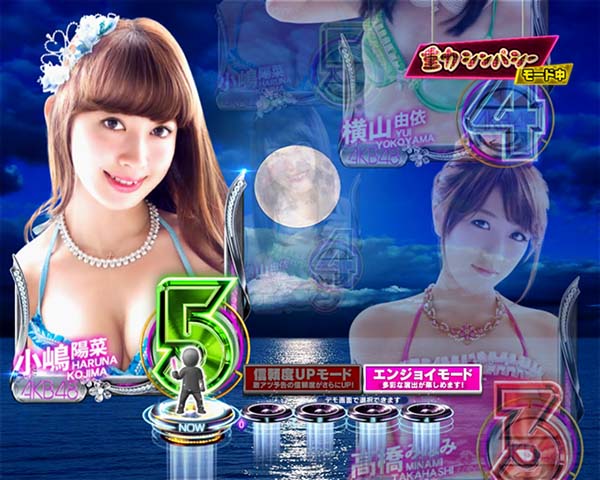 ぱちんこ AKB48 ワン・ツー・スリー!! フェスティバル｜スペック・保留