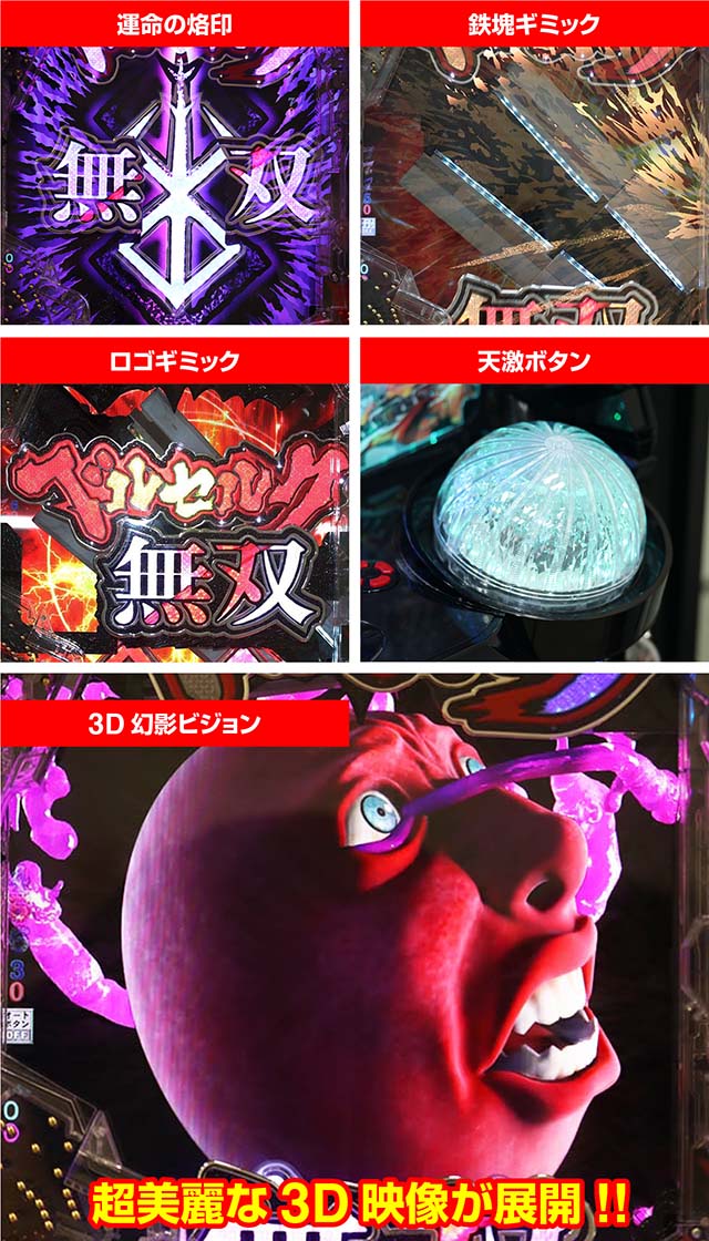 Pベルセルク無双（パチンコ）スペック・保留・ボーダー・期待値・攻略