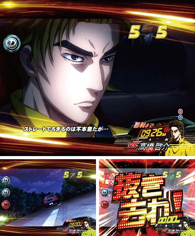 P頭文字D Non-Stop3000Edition（パチンコ）スペック・保留・ボーダー