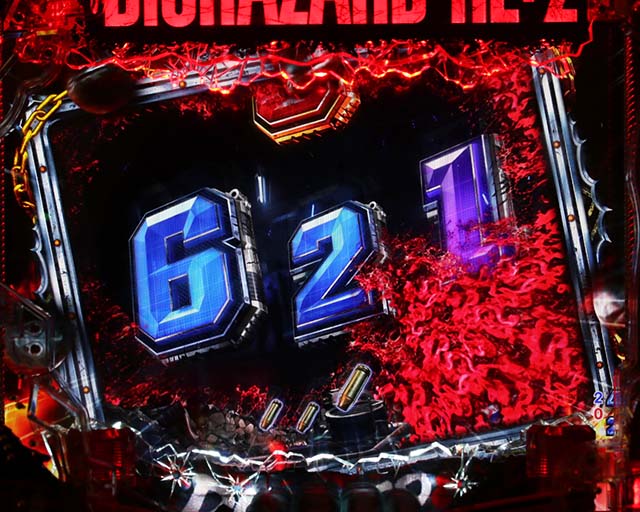 Pバイオハザード RE:2 ごらくバージョン（甘デジ）パチンコ｜スペック