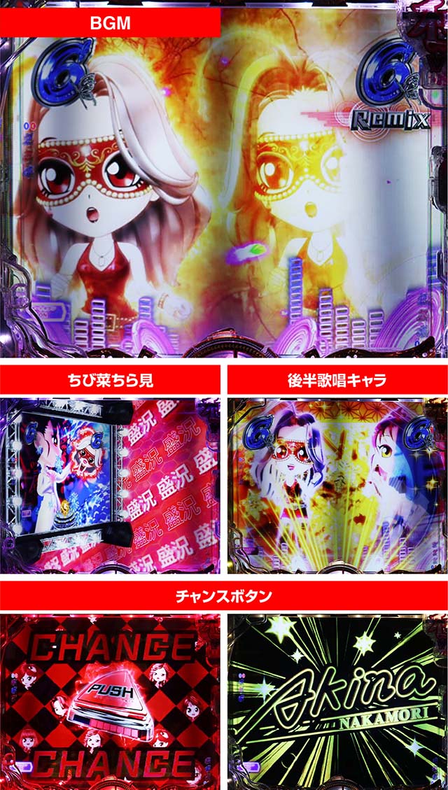 P中森明菜・歌姫伝説〜BLACK DIVA楽〜80〜89ver.（甘デジ）設定付き