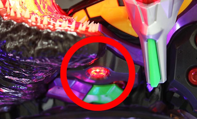 新台『P ゴジラ対エヴァンゲリオン セカンドインパクト G』のRUSH・赤