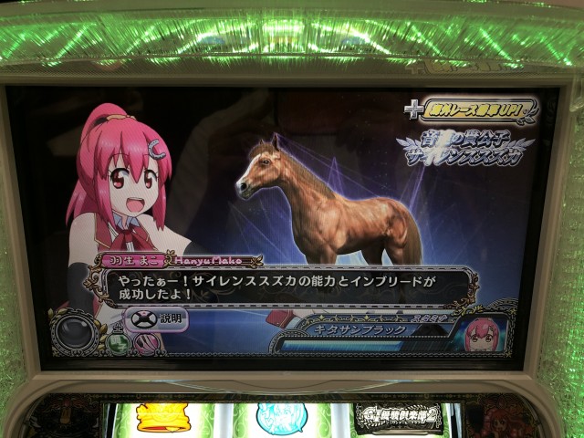 馬、育成、レース、さらにまこまこも6号機になって大幅パワーアップ