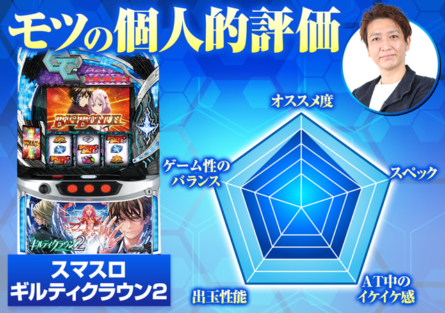 スマスロ ギルティクラウン2』RT状態やシステムを解説！ED到達に重要な