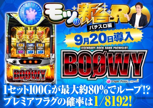 パチスロ BOØWY』の初打ちポイントやBOØWY揃いの確率＆恩恵を解説