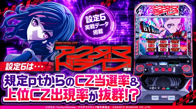 設定6・グラフ】『Lアクダマドライブ』の設定差を考察！ AT・CZ初当り