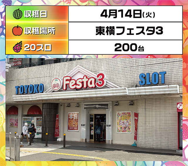 東横フェスタ3（神奈川県）の来店レポート（2026月04月14日）｜DMMぱち