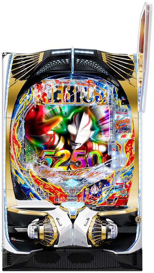 4月導入予定の新機種『P ウルトラマンメビウス デカヘソ319