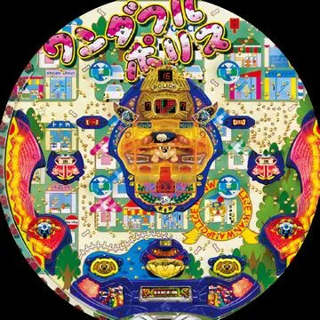 CRワンダフルポリスRの筐体画像