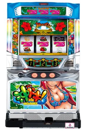 パチスロ　沖ドキ　10円玉仕様機 ミズホ 沖ドキ！BLACK 中古パチスロ実機 [8ch対応][まるごと配送限定
