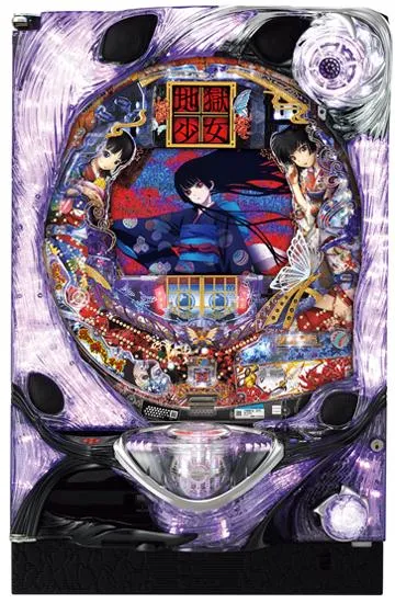パチンコ 盤面 地獄少女 希少台 スパイダー 100スロ e地獄少女 7500Ver.(スマパチ ラッキートリガー) パチンコ新台