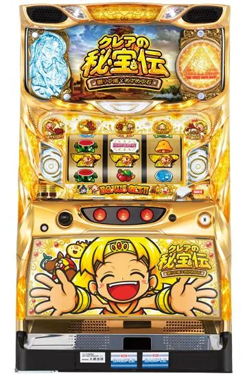 a*m様 パチスロ実機　初代秘宝伝　クレアパネル パチスロ 初代 4号機 秘宝伝 クレアパネル スロット 実機 コイン不要機