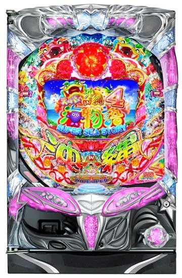 スーパー海物語IN沖縄4パチンコ実機 CRスーパー海物語IN沖縄4イルミオ枠バージョン（パチンコ）スペック