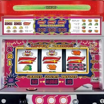 ラブリージャグラーAの筐体画像