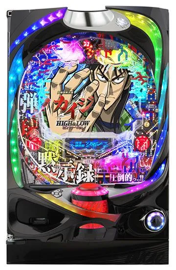 P弾球黙示録カイジ HIGH&LOW ざわっ…Ver.の筐体画像