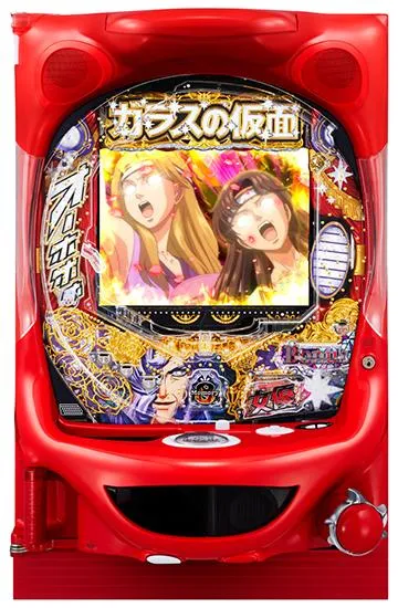 Pぱちんこ ガラスの仮面M-K1の筐体画像