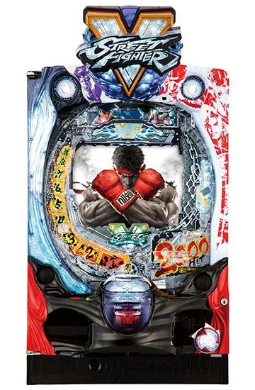 PストリートファイターⅤの筐体画像