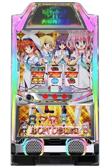 パチスロ 探偵オペラ ミルキィホームズR 大収穫祭!!!!（ミルキー）の筐体画像