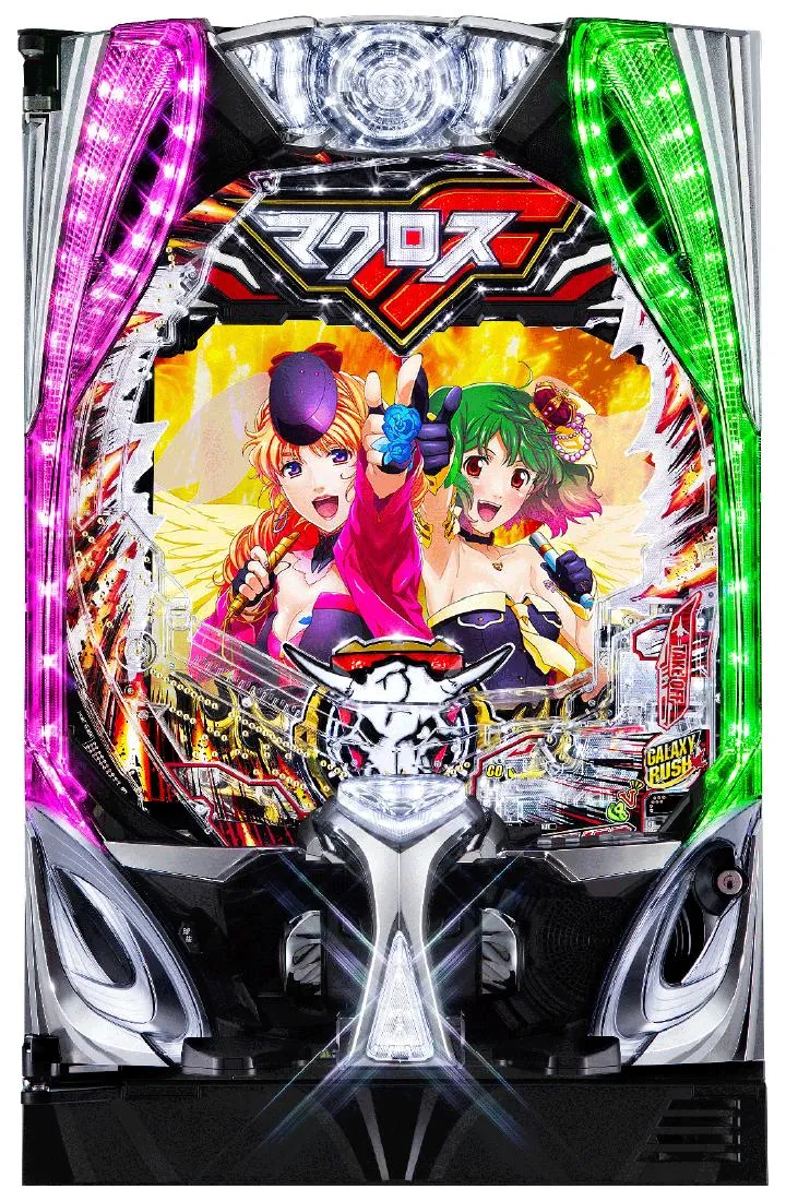 パチンコ　マクロスフロンティア　役物セット CRフィーバー マクロスフロンティア」盤面＆役物ピックアップ