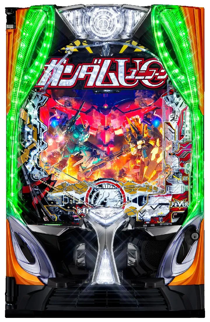 パチンコ台　ガンダムユニコーン　【動作確認済】 eフィーバー機動戦士ガンダムユニコーン2再来-白き一角獣と黒き獅子