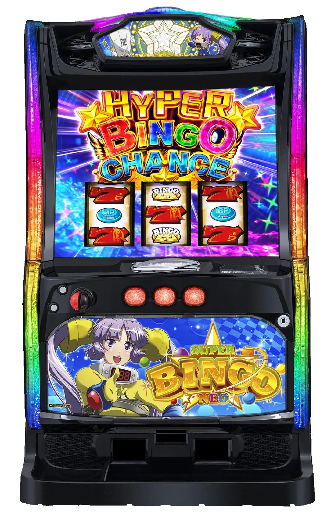 パチスロ　スーパービンゴネオ（5号機） Lスーパービンゴネオ（スマスロ）パチスロ｜設定判別・天井・ゾーン